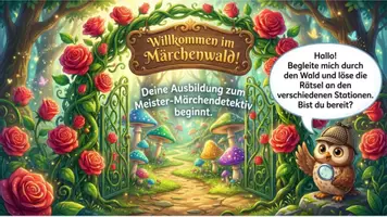 Vorschau - Unterrichtsreihen - Märchen & Fabeln komplett – 13 Materialien: Arbeitshefte, Quiz & Stationen - Seite 1