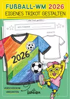 Vorschau - Arbeitsblätter - Fußball-WM 2026 ⚽🎨 Eigenes WM-Trikot gestalten - Deckblatt