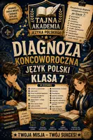 zapowiedź - DIAGNOZA KOŃCOWOROCZNA - kl. 7 - język polski - obwoluta