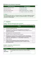 Vorschau - Arbeitsblätter - Meinung, Behauptung oder Argument? These, Begründung und Beleg - 3 Schrittmodell - Seite 2