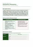 Vorschau - Test - Argumentieren (Klassenarbeit / Test / Klausur) - Seite 1
