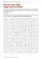 Vorschau - Arbeitsblätter - Lange und kurze Vokale – Klasse 7 und 8 - Seite 2