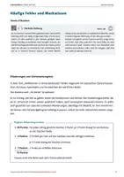 Vorschau - Test - Diktat und Test: Zeichensetzung – Klasse 7 und 8 - Seite 2