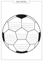 Vorschau - Arbeitsblätter - Fußball-WM 2026 ⚽ WM-Ball mit Schreibimpulsen - Seite 2