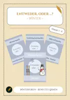Vorschau - Bildkarten - Winterferien: Entweder, oder ...? - Deckblatt