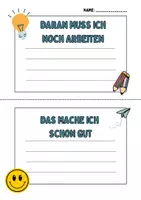 Vorschau - Anderer Materialtyp - KEL Gespräch - Reflexionsblatt - Seite 1