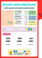 Vista previa - Interactivos - Flipbook - sumas y restas con dificultad - página 3