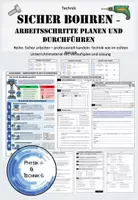 Vorschau - Stundenentwürfe - Standbohrmaschine – sicher bohren, Sicherheitsregeln & Drehzahl | Technik 7/8 - Deckblatt