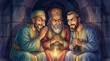 Vorschau - Präsentationen/Tafelbilder - Daniel in der Löwengrube - Erzählskript & Tafelbilder - Seite 3