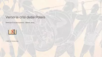anteprima - Presentazioni / Lavagne - GUERRA DEL PELOPONNESO E CRISI DELLE POLEIS - Pagina di copertina
