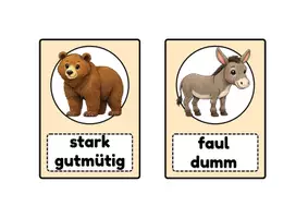 Vorschau - Arbeitsblätter - Fabeltiere und ihre Eigenschaften - Seite 1