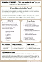 Vorschau - Arbeitsblätter - Diskontinuierliche Texte - Karten - Seite 1