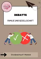 Vorschau - Stundenentwürfe - Debatte zu Erziehungsstilen - Deckblatt