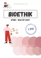 Vorschau - Arbeitsblätter - Was ist Ethik? | Bioethik - Deckblatt