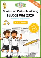 Vorschau - Arbeitsblätter - Fußball WM 2026: Texte zur Groß- und Kleinschreibung - Deckblatt