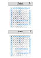 Vorschau - Arbeitsblätter - Wortsuchsel: Fußball / 4 Levels / inkl. Lösungen - Seite 3