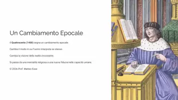 anteprima - Presentazioni / Lavagne - UMANESIMO E RINASCIMENTO: Kit Lezione Completo - Pagina 2