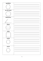 Aperçu - Fiches - 75 définitions en Géométrie - Page 1