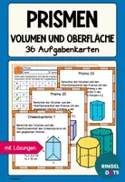 Vorschau - Stationenlernen - Geometrische Körper Volumen und Oberfläche von Prismen berechnen - Deckblatt