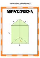 Vorschau - Stationenlernen - Geometrische Körper Volumen und Oberfläche von Prismen berechnen - Seite 3