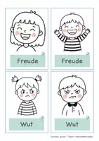 Vorschau - Fördermaterial/Inklusion - Gefühle verstehen & ausdrücken – Trivsel Gefühlspaket für Grundschule & DaZ - Seite 3