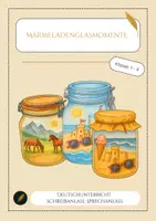 Vorschau - Arbeitsblätter - Marmeladenglasmomente: Schreib- und Sprechanlass, Ferien - Deckblatt