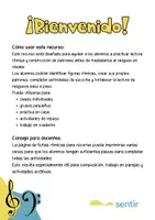 Vista previa - Hojas de trabajo - Actividad de Rasgueo en Ukelele Nivel 2 | Patrones Rítmicos - página 2