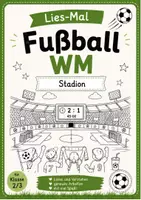 Vorschau - Arbeitsblätter - Lies-Mal Fußball-WM ⚽ – Lesen & Malen - Deckblatt