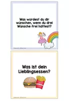 Vorschau - Arbeitsblätter - Steckwürfel DaZ - Kennlernspiel - Seite 1