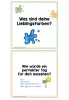Vorschau - Arbeitsblätter - Steckwürfel DaZ - Kennlernspiel - Seite 2