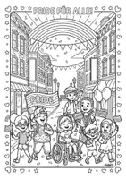Vorschau - Arbeitsblätter - PRIDE - Ausmalbilder, Poster - Seite 2