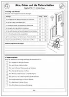 Vorschau - Arbeitsblätter - Rico, Oskar und die Tieferschatten – Begleitmaterial Kapitel 10 - Seite 1