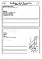 Vorschau - Arbeitsblätter - Rico, Oskar und die Tieferschatten – Begleitmaterial Kapitel 10 - Seite 3