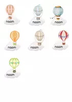 Voorbeeld - PAKKET vriendenboekje en thema luchtballonnen - Pagina 2