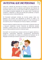 Vista previa - Unidades / Secuencias / Situaciones de Aprendizaje - Viaje Eurovisivo: Itinerario, noticia, entrevista y receta - página 3