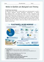 Vorschau - Arbeitsblätter - Wale in Gefahr – Walstrandungen, Plastikmüll und der Fall „Timmy“ - Seite 2