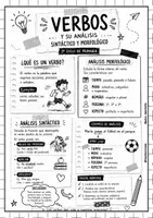 Vista previa - Hojas de trabajo - MATERIAL REPASO VERBOS - página 1