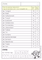 Vorschau - Arbeitsblätter - Fußball Lesespaziergang - Seite 3