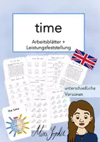 Vorschau - Arbeitsblätter - time_Arbeitsblätter und Leistungsfeststellung - Deckblatt
