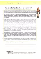 Vorschau - Arbeitsblätter - Argumentieren: Handyverbot an Schulen - ja oder nein? - Seite 2