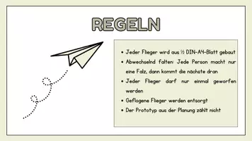 Vorschau - Präsentationen/Tafelbilder - Papierflieger Challenge - Kooperationsspiel - Seite 3