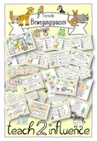 Vorschau - Spiele - Tierische Bewegungspausen - Deckblatt