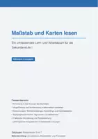 Vorschau - Arbeitsblätter - Maßstab & Karten lesen XXL Lehr- & Arbeitsbuch - Seite 1