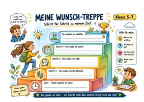 Vorschau - Fördermaterial/Inklusion - Wunschtreppe, Coaching, Mentoring - Seite 1