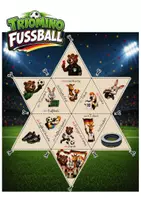 Vorschau - Arbeitsblätter - KOSTENLOS: Lesespiel Fußball: WM Triomino für die Freiarbeit - Seite 1
