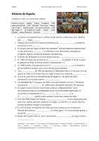 Vorschau - Arbeitsblätter - Historia de España – Texto con huecos - Deckblatt