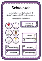 Vorschau - Anderer Materialtyp - Schreibzeit nach B. Leßmann - Ablauf Schreibzeit & Autor*innenrunde - Deckblatt