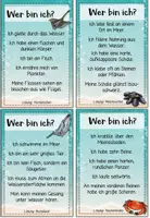 Vorschau - Spiele - Meerestiere | Ratespiel & Lesespiel: Wer bin ich? | Grundschule Klasse 2–4 | Sachunterricht & Deutsch - Seite 3