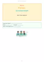 Vorschau - Fördermaterial/Inklusion - Meine Ferien-Schreibwerkstatt | Ferientagebuch & Kreatives Schreiben (Grundschule / Tablet oder zum Ausdrucken) - Deckblatt