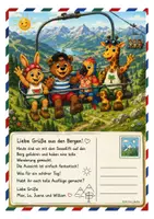 Vorschau - Arbeitsblätter - Ferien Schreibanlass: Postkarten schreiben (Klasse 1–4) - Seite 2